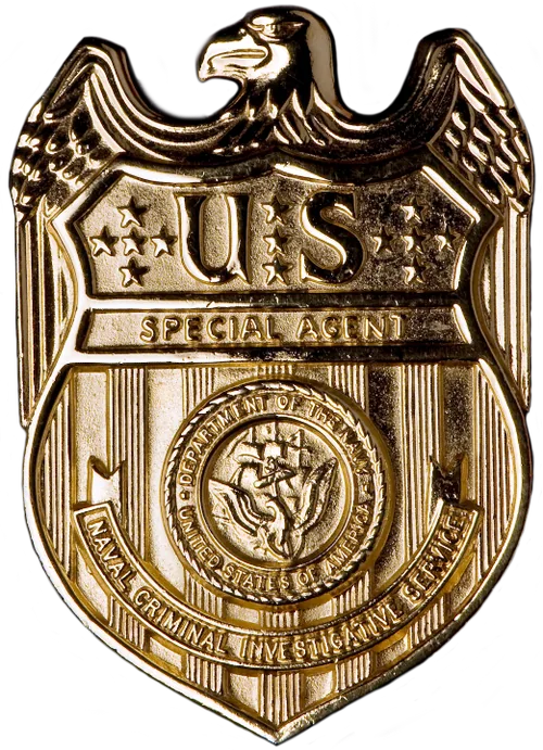 US Navy NCIS badge
