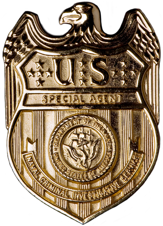 US Navy NCIS badge