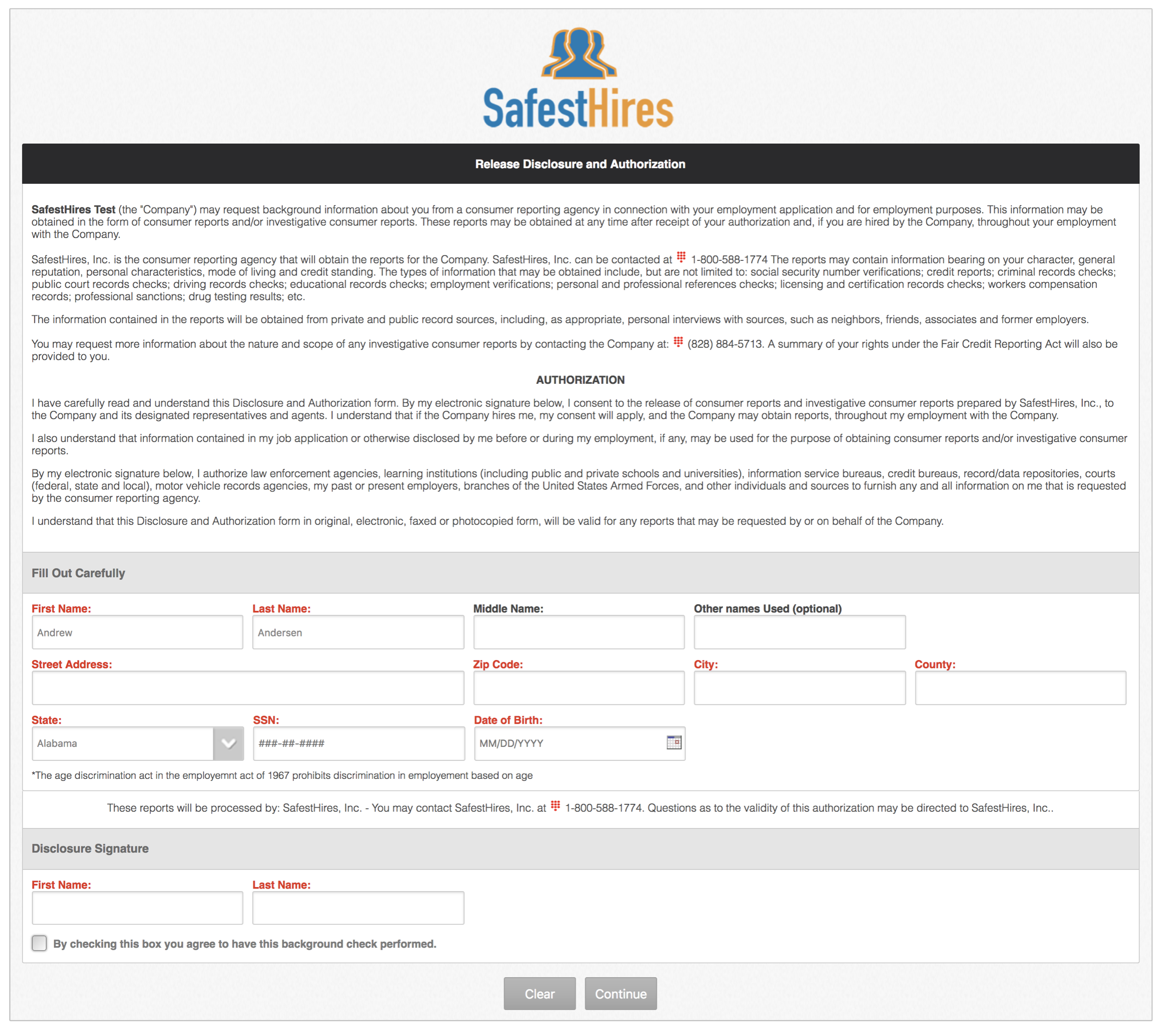 Order_Screen SafestHires